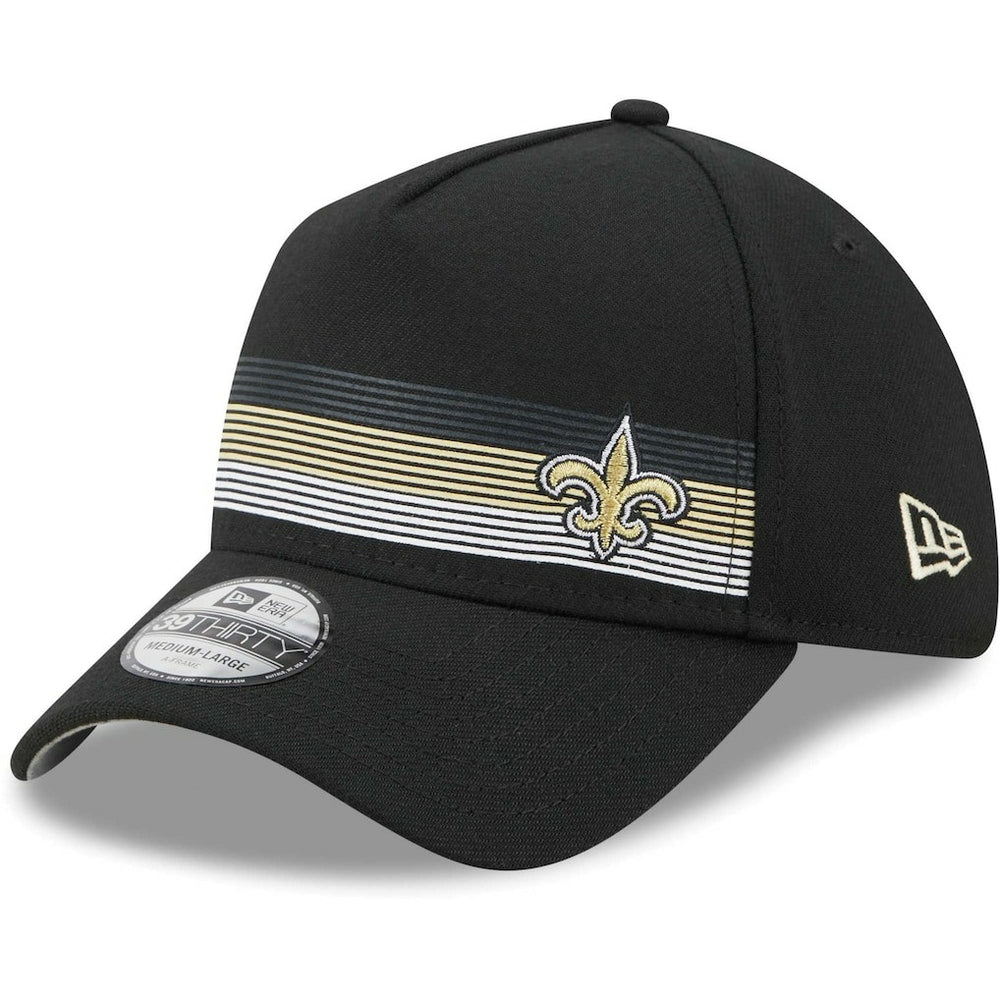 Flawless Stripe 39THIRTY Flex Hat - New Orleans Saints Hats