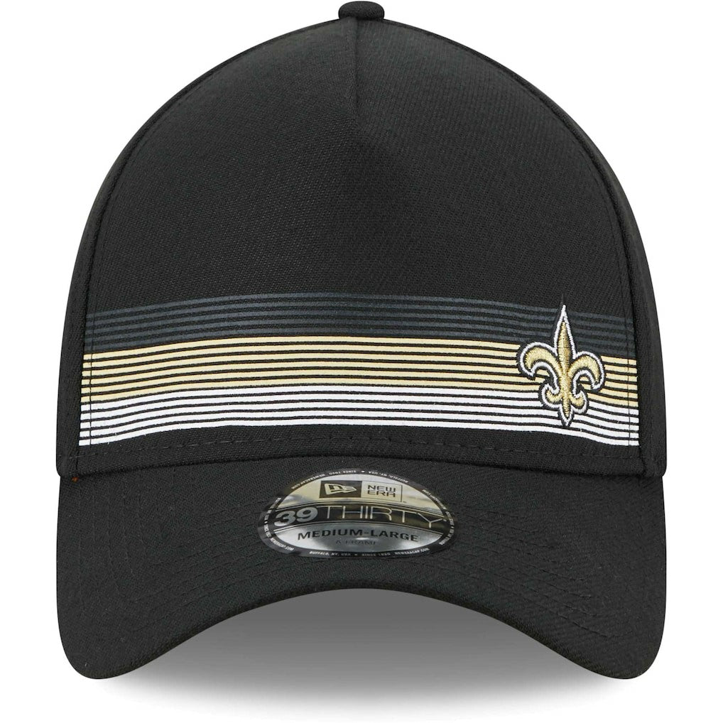 Flawless Stripe 39THIRTY Flex Hat - New Orleans Saints Hats