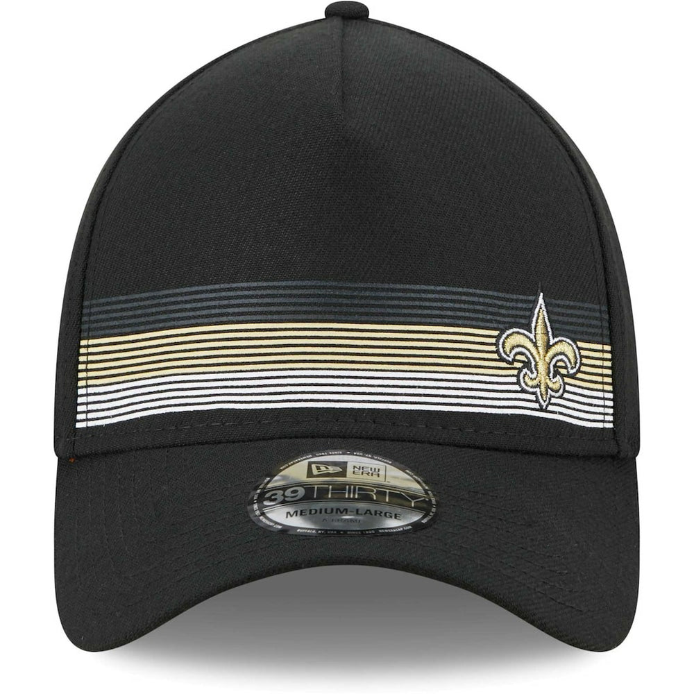 Flawless Stripe 39THIRTY Flex Hat - New Orleans Saints Hats