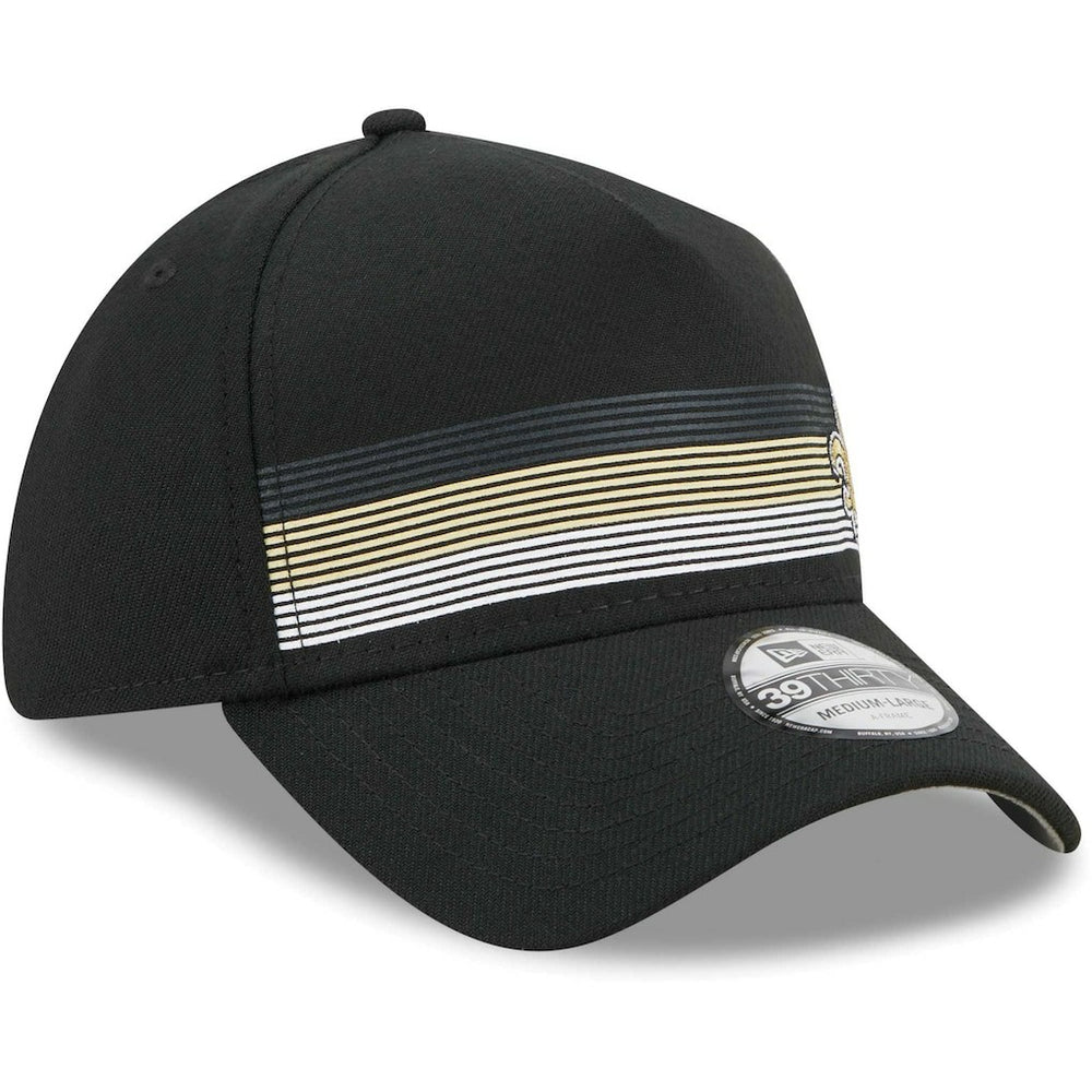 Flawless Stripe 39THIRTY Flex Hat - New Orleans Saints Hats