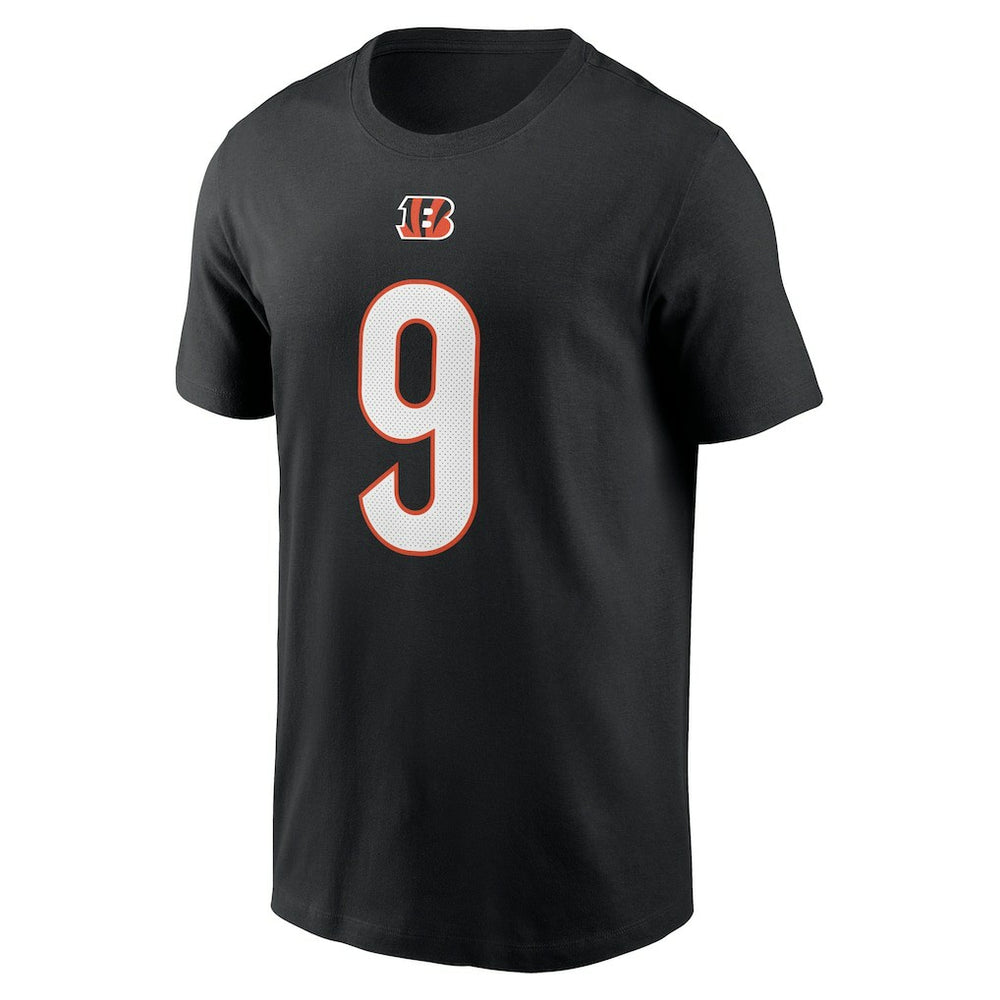 Joe Burrow  Player Name & Number T-Shirt - Cincinnati Bengals T-shirts