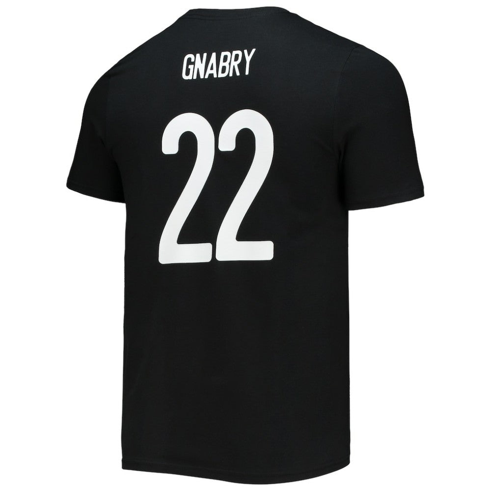 Serge Gnabry Bayern Munich Amplifier Name & Number T-Shirt