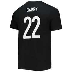 Serge Gnabry Bayern Munich Amplifier Name & Number T-Shirt