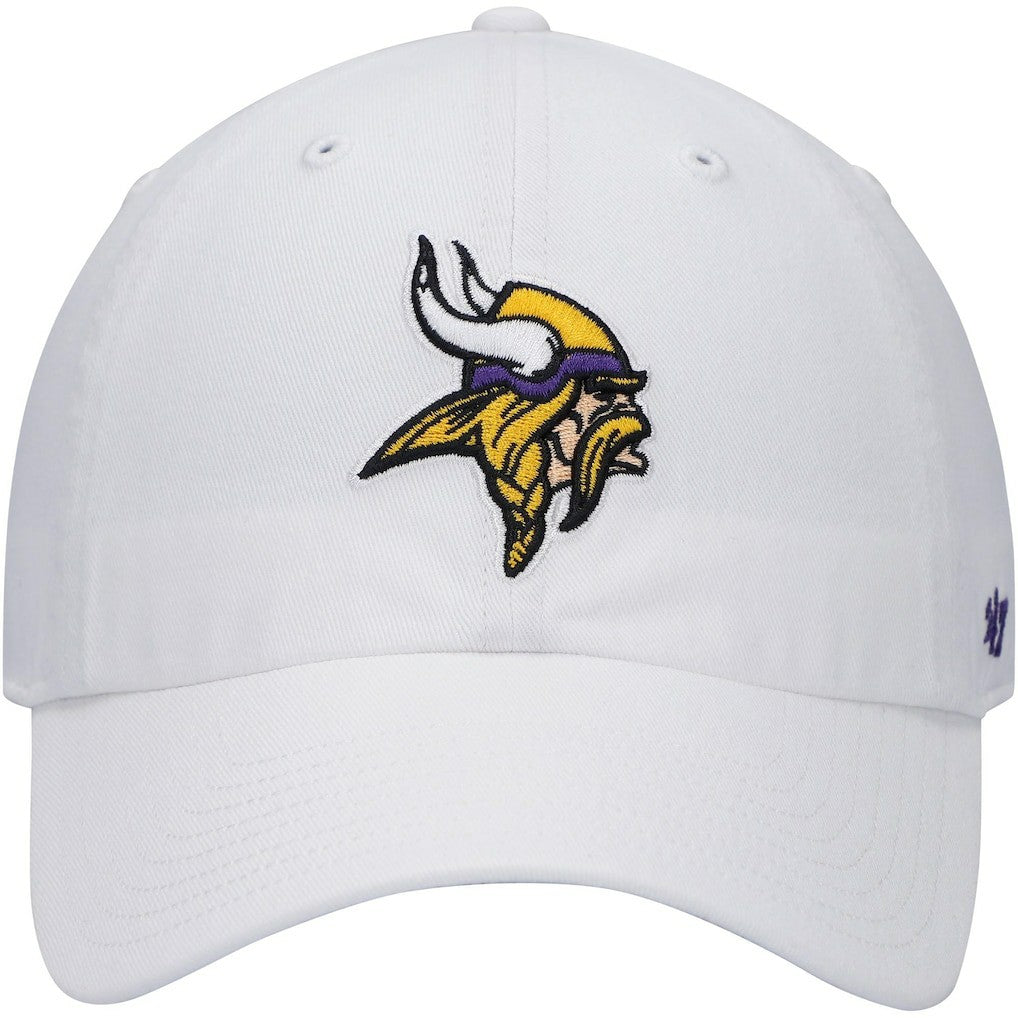 '47 Logo Clean Up Adjustable Hat - Minnesota Vikings Hats