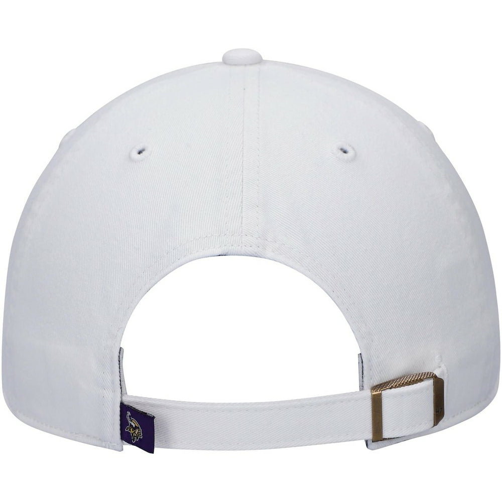 '47 Logo Clean Up Adjustable Hat - Minnesota Vikings Hats