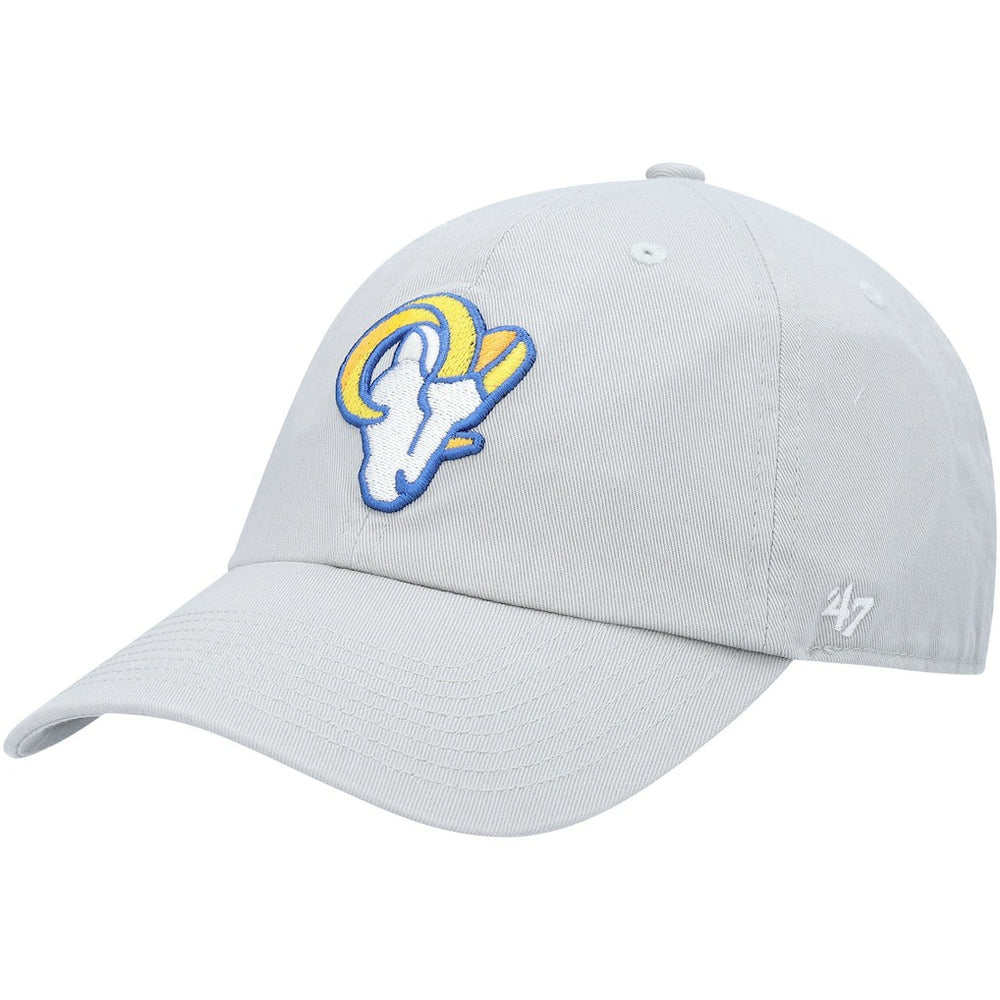 '47 Logo Clean Up Adjustable Hat - Los Angeles Rams Hats