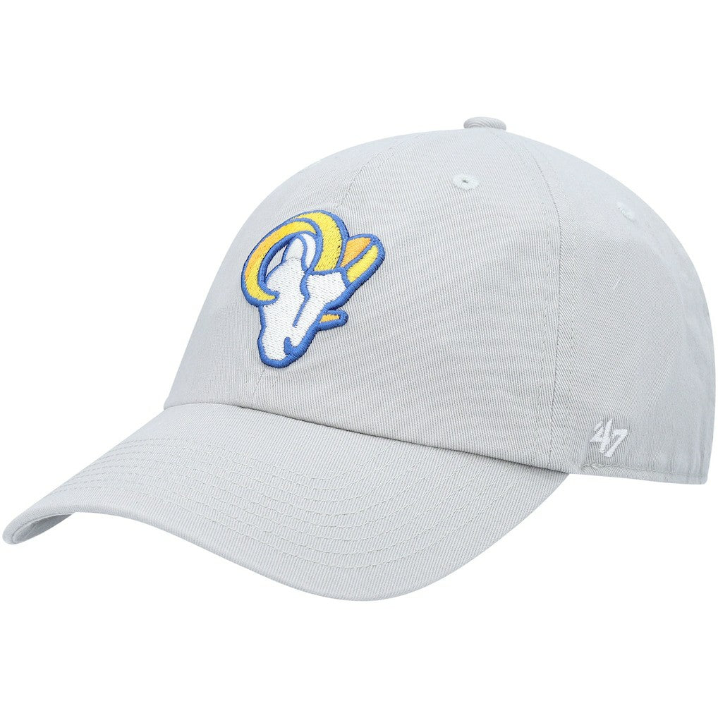 '47 Logo Clean Up Adjustable Hat - Los Angeles Rams Hats