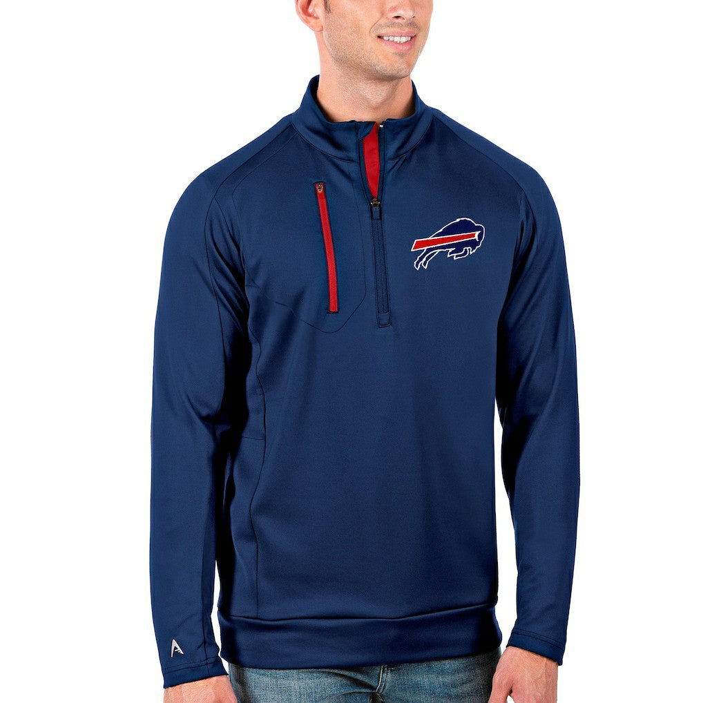 Antigua Generation Quarter-Zip Pullover Jacket - Buffalo Bills Pullover