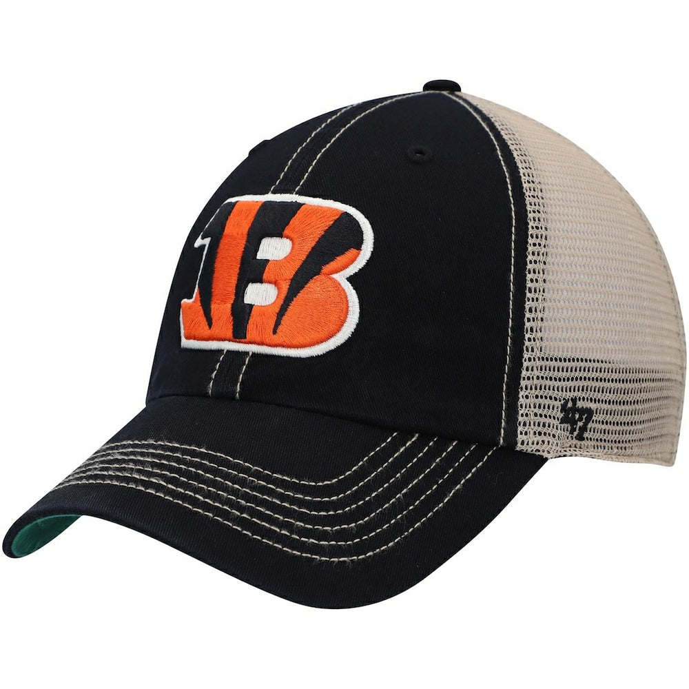 '47 Trawler Trucker Clean Up Snapback Hat - Cincinnati Bengals Hats