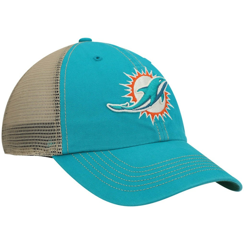 '47 Trawler Trucker Clean Up Snapback Hat - Miami Dolphins Hats