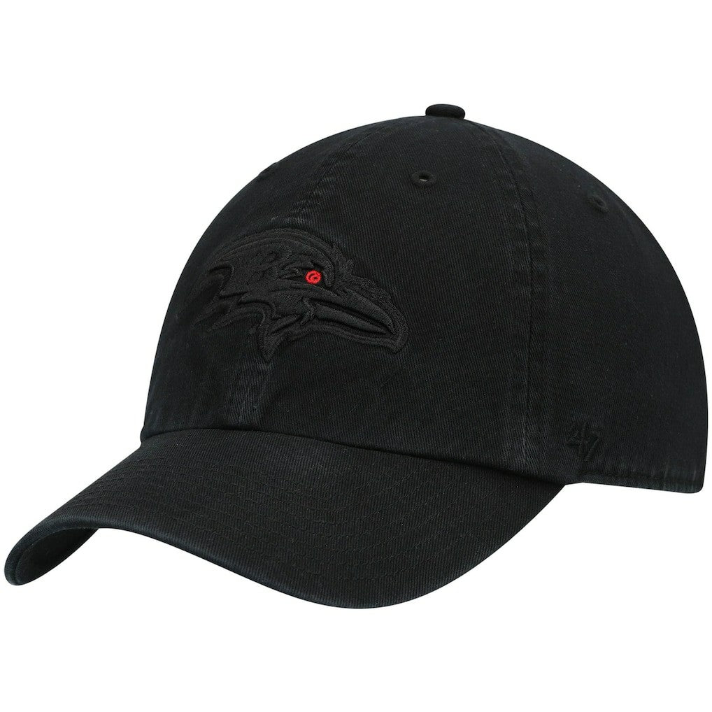'47 Team Tonal Clean Up Adjustable Hat - Baltimore Ravens Hats
