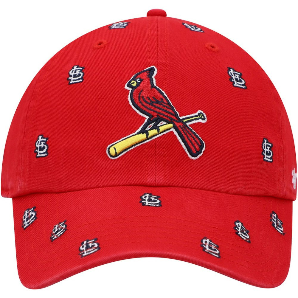 Red St. Louis Cardinals '47 Confetti Clean Up Adjustable Hat