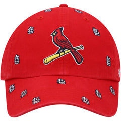 Red St. Louis Cardinals '47 Confetti Clean Up Adjustable Hat