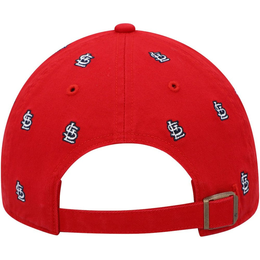 Red St. Louis Cardinals '47 Confetti Clean Up Adjustable Hat