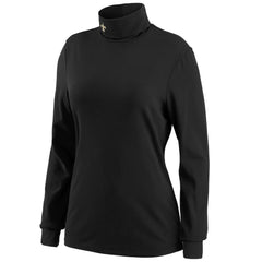 WEAR by Erin Andrews Women's Long Sleeve Tri-Blend Turtleneck T-Shirt - New Orleans Saints T-shirts
