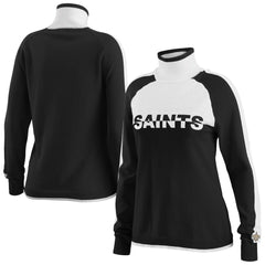 WEAR by Erin Andrews Women's Ski Raglan Pullover Sweater - New Orleans Saints Pullover
