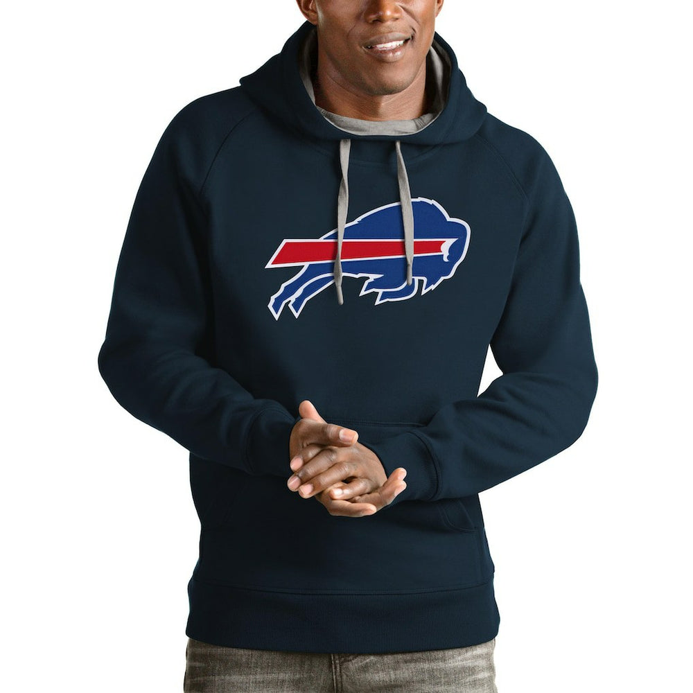 Antigua Victory Pullover Hoodie - Buffalo Bills Hoodies