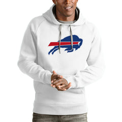Antigua Victory Pullover Hoodie - Buffalo Bills Hoodies