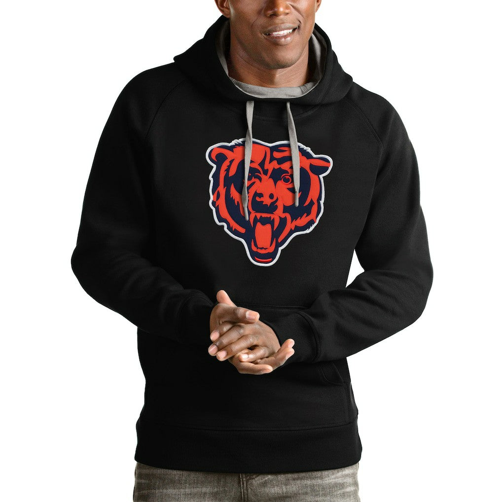 Antigua Victory Pullover Hoodie - Chicago Bears Hoodies