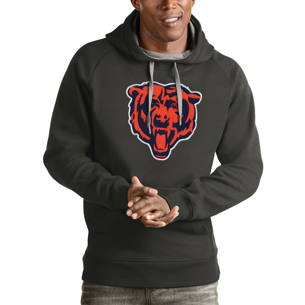 Antigua Victory Pullover Hoodie - Chicago Bears Hoodies