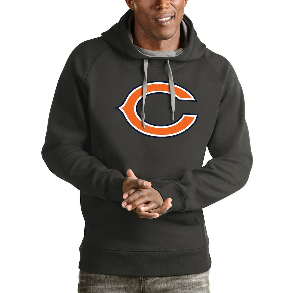 Antigua Victory Pullover Hoodie - Chicago Bears Hoodies