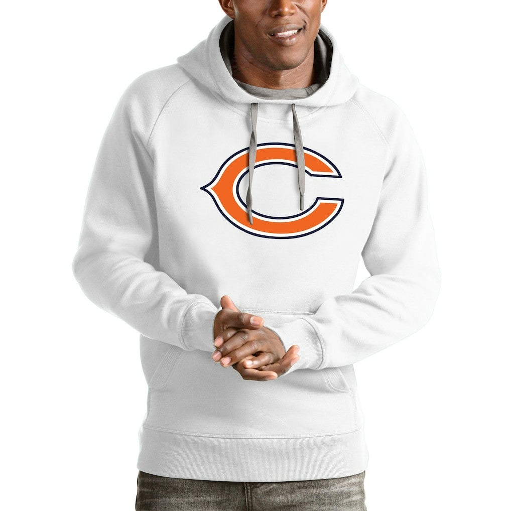 Antigua Victory Pullover Hoodie - Chicago Bears Hoodies