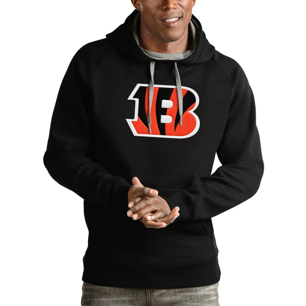 Antigua Victory Pullover Hoodie - Cincinnati Bengals Hoodies