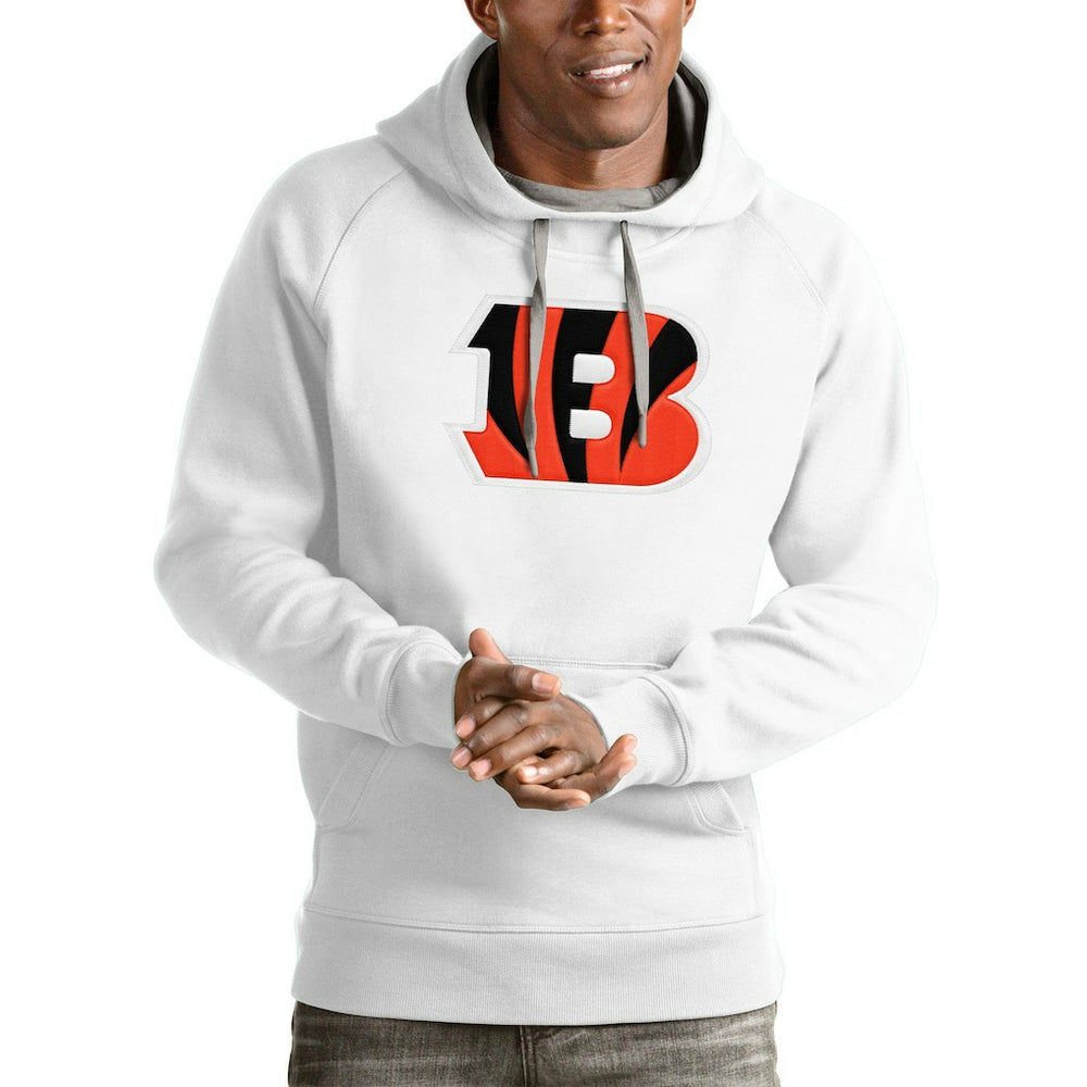 Antigua Victory Pullover Hoodie - Cincinnati Bengals Hoodies