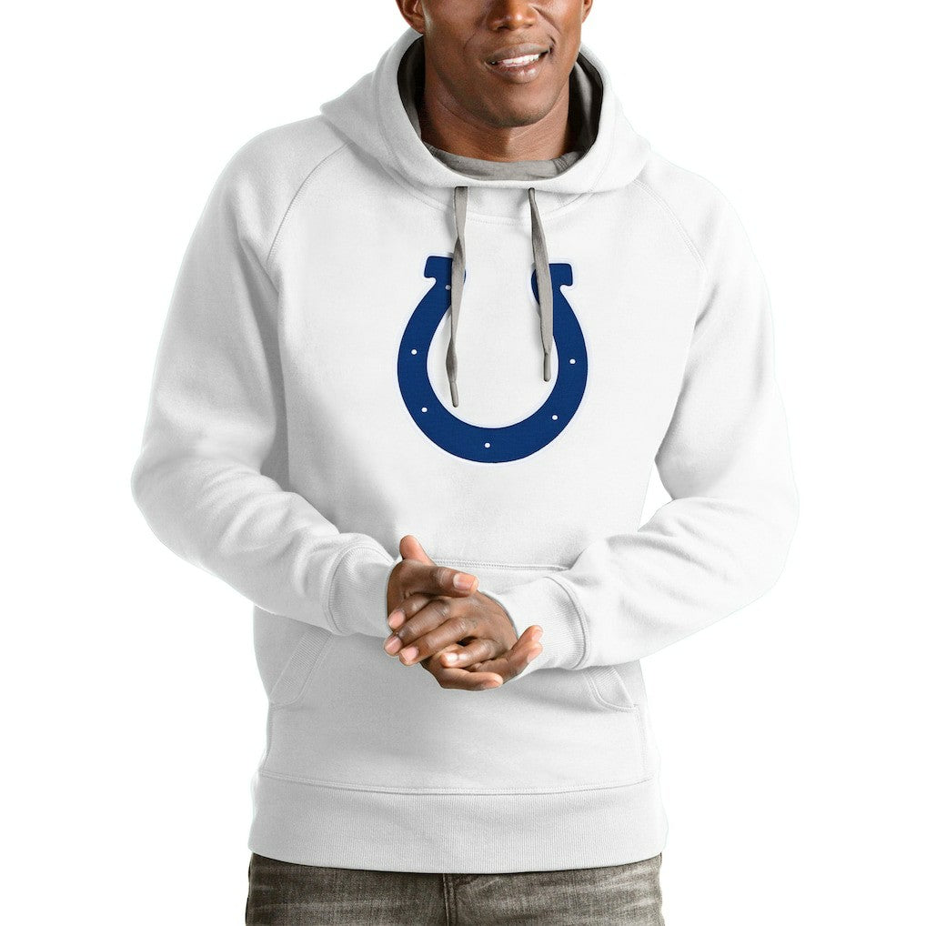 Antigua Victory Pullover Hoodie - Indianapolis Colts Hoodies