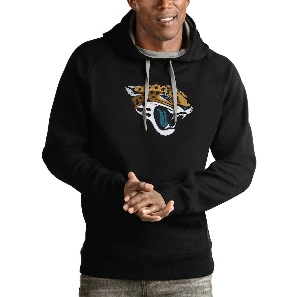Antigua Victory Pullover Hoodie - Jacksonville Jaguars Hoodies