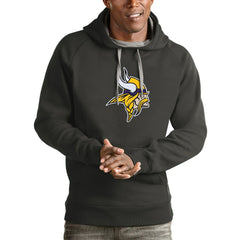 Antigua Victory Pullover Hoodie - Minnesota Vikings Hoodies