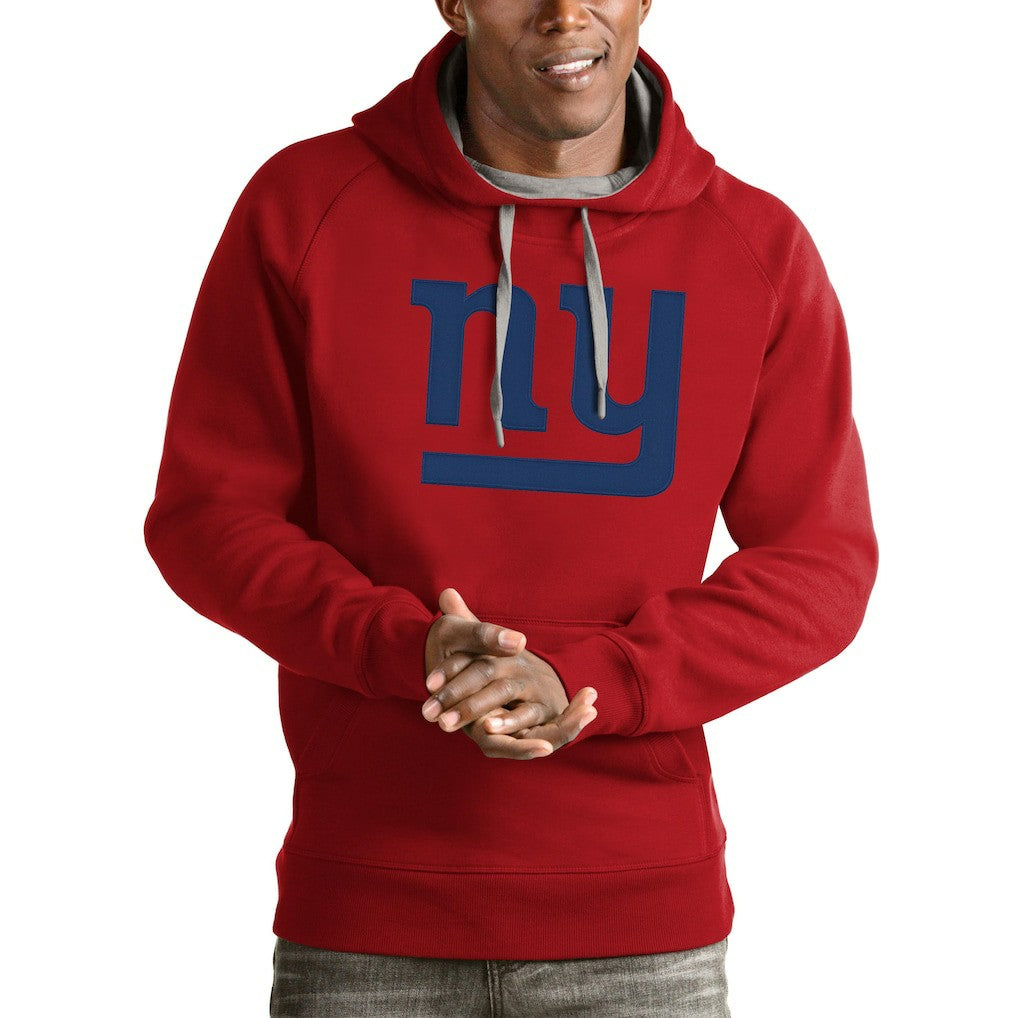 Antigua Victory Pullover Hoodie - New York Giants Hoodies