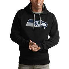 Antigua Victory Pullover Hoodie - Seattle Seahawks Hoodies