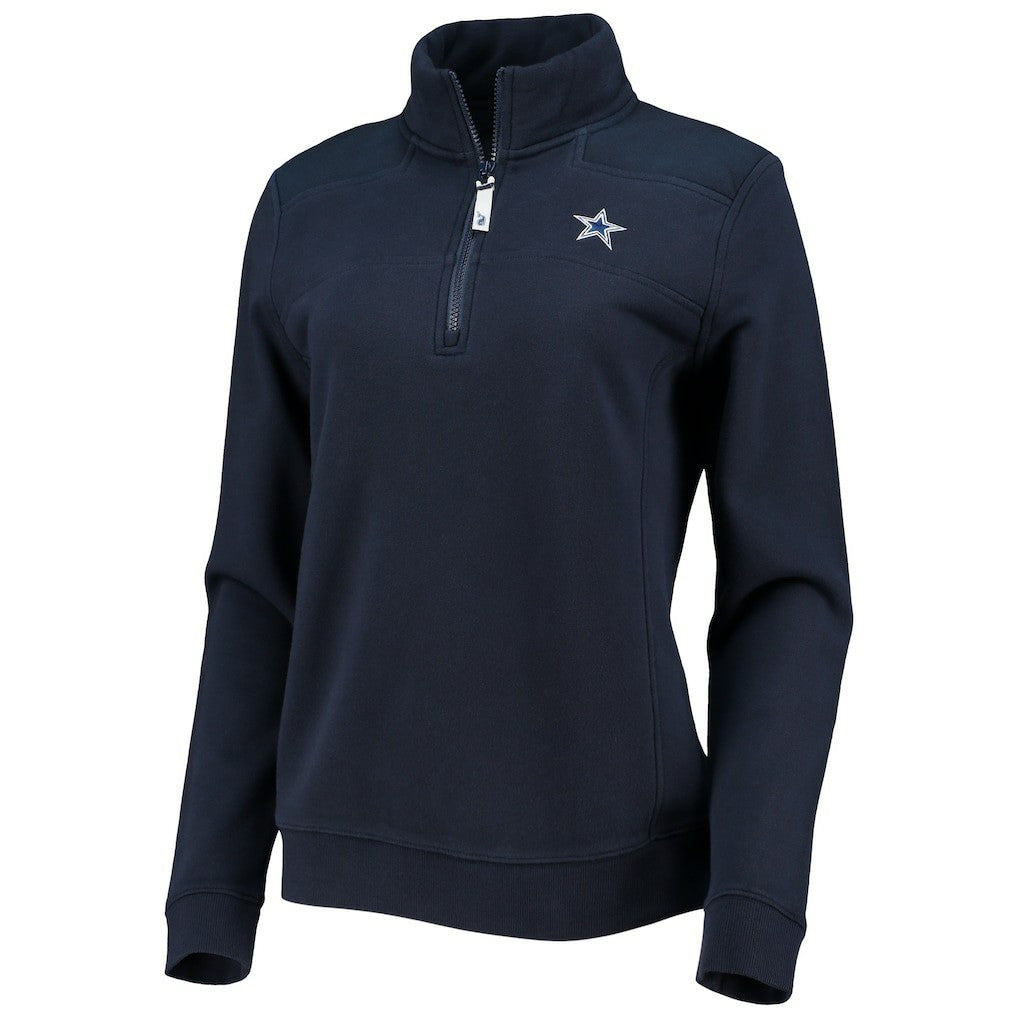 Vineyard Vines Women's Shep Shirt Quarter-Zip Sweatshirt - Dallas Cowboys Sweatshirts