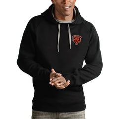 Antigua Logo Victory Pullover Hoodie - Chicago Bears Hoodies