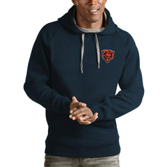 Antigua Logo Victory Pullover Hoodie - Chicago Bears Hoodies