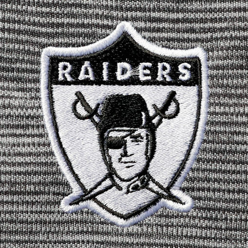 Antigua Throwback Cycle Quarter-Zip Jacket - Las Vegas Raiders Jackets