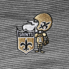 Antigua Throwback Cycle Quarter-Zip Jacket - New Orleans Saints Jackets