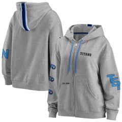 WEAR by Erin Andrews Women's Full-Zip Hoodie - Tennessee Titans Hoodies
