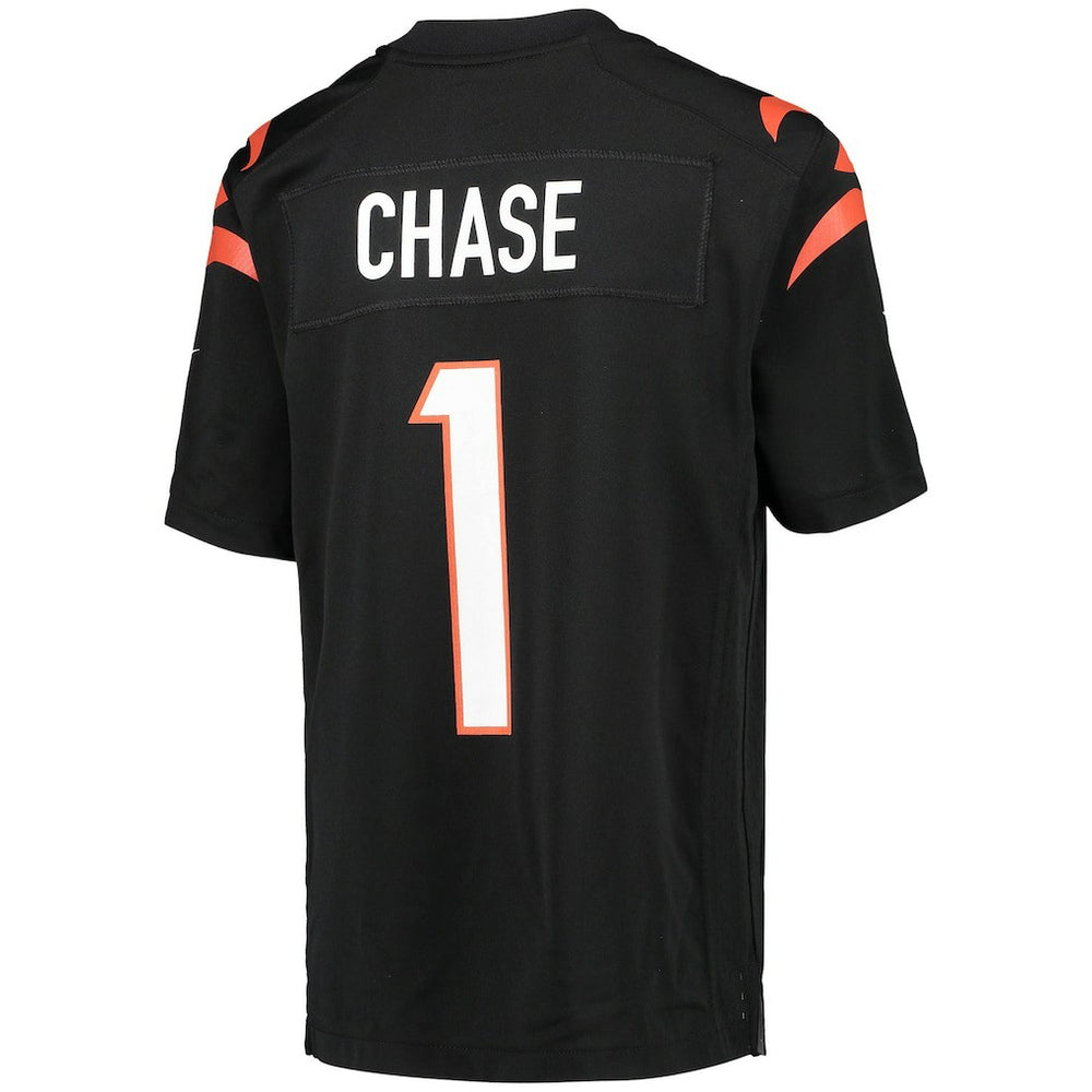 Ja'Marr Chase  Youth Game Jersey - Cincinnati Bengals Jerseys