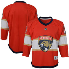 NHL Florida Panthers Youth Home Replica Blank Jersey