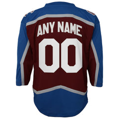NHL Colorado Avalanche Youth Home Custom Replica Jersey