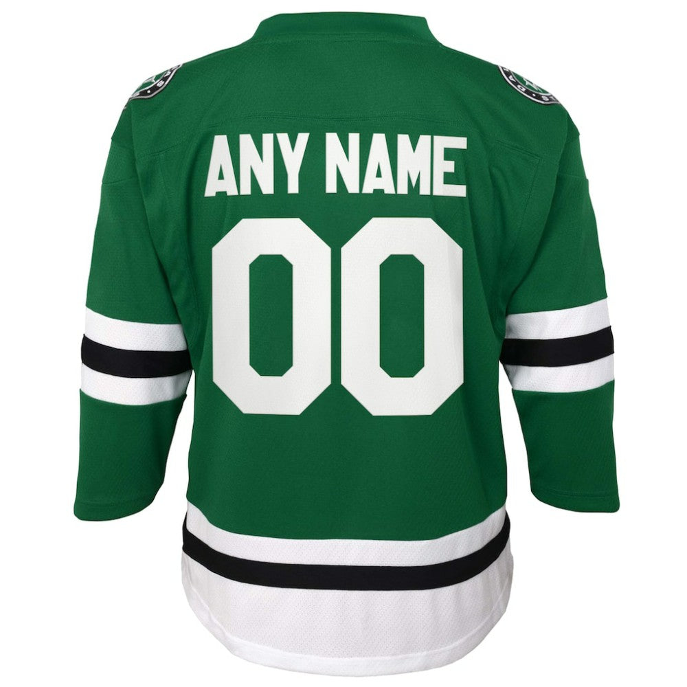 NHL Dallas Stars Youth Home Replica Custom Jersey