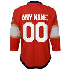 NHL Florida Panthers Youth Home Replica Custom Jersey