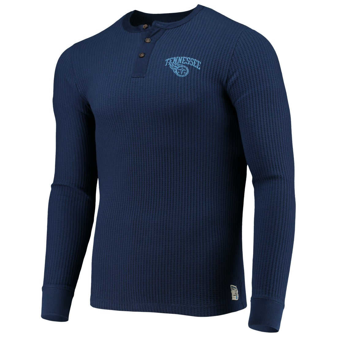 Junk Food Thermal Henley Long Sleeve T-Shirt - Tennessee Titans T-shirts