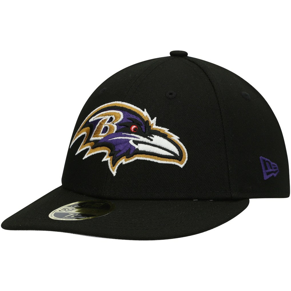 Omaha Low Profile 59FIFTY Fitted Hat - Baltimore Ravens Hats