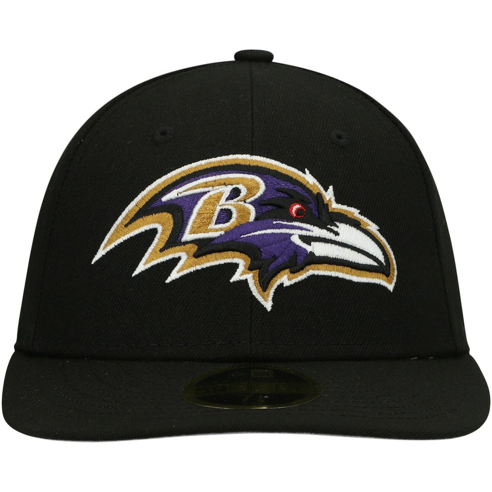 Omaha Low Profile 59FIFTY Fitted Hat - Baltimore Ravens Hats
