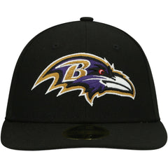 Omaha Low Profile 59FIFTY Fitted Hat - Baltimore Ravens Hats