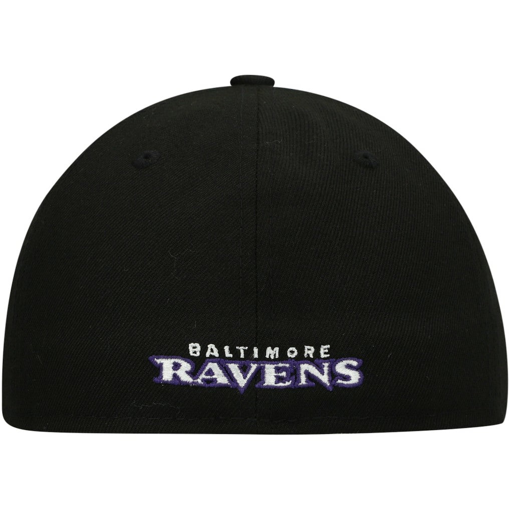 Omaha Low Profile 59FIFTY Fitted Hat - Baltimore Ravens Hats