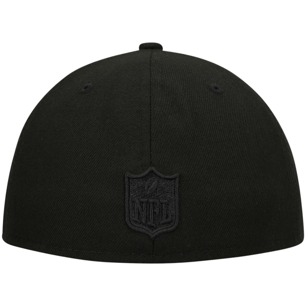 Black on Black Low Profile 59FIFTY II Fitted Hat - Tennessee Titans Hats